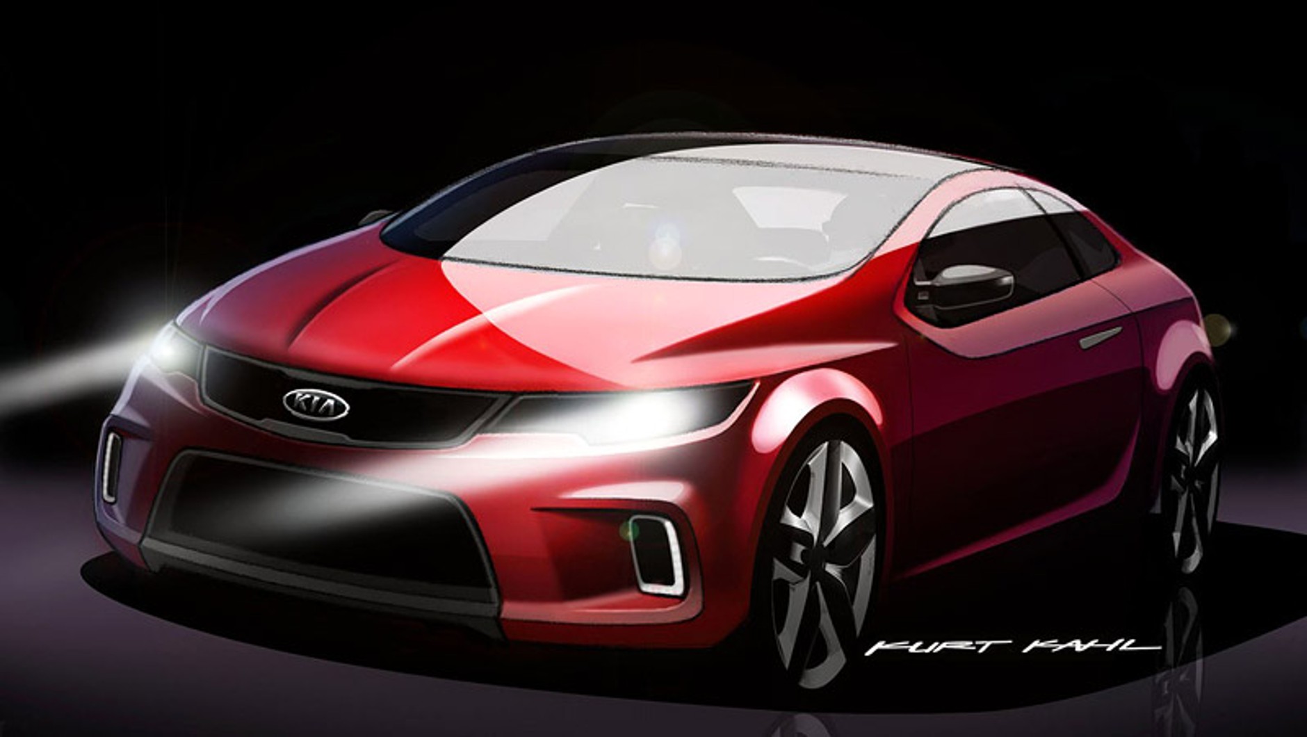Kia KOUP – koncept ostrego czteromiejscowego coupe
