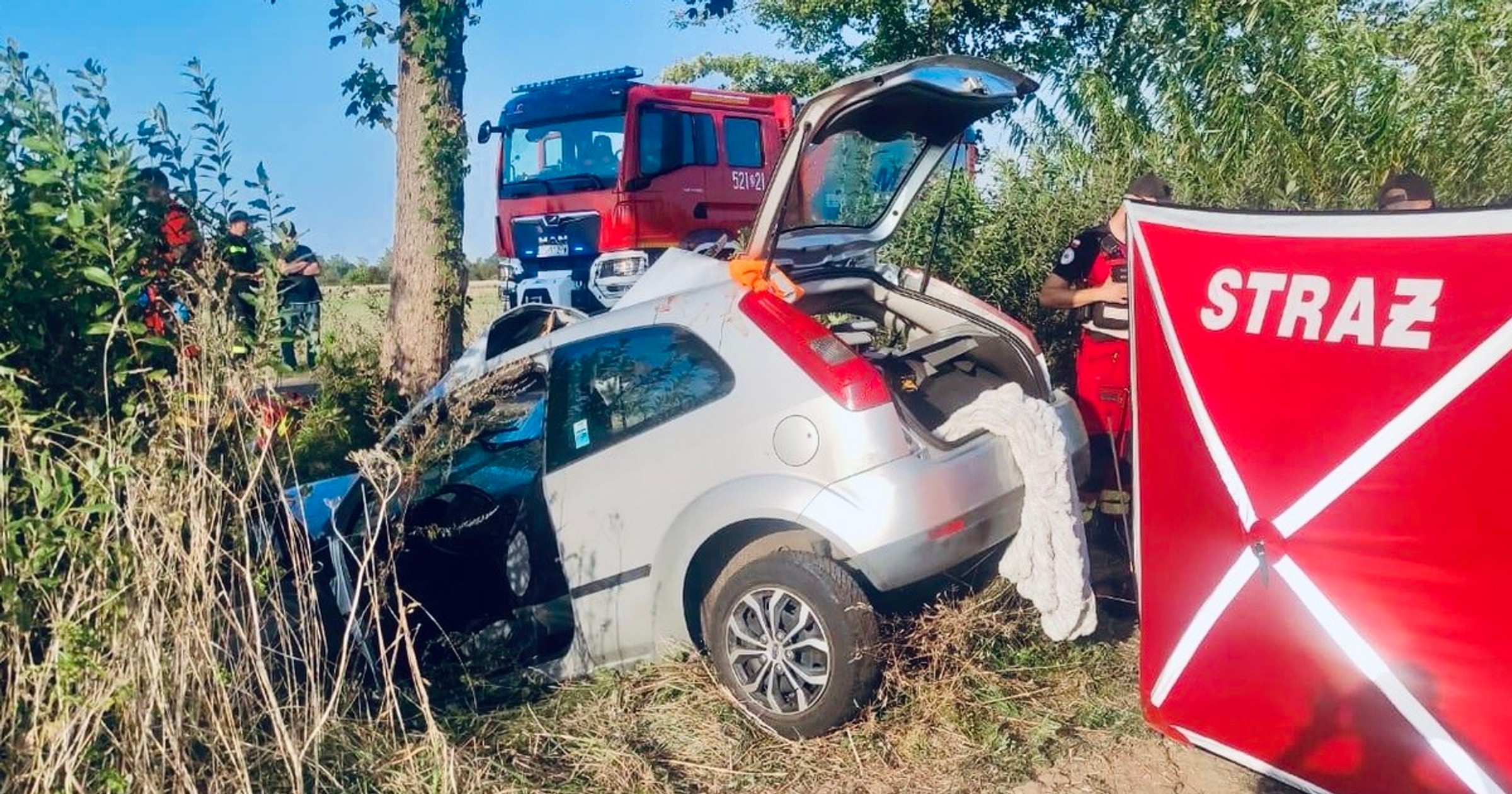 Policjanci mieli wolne, ale natychmiast ruszyli na pomoc