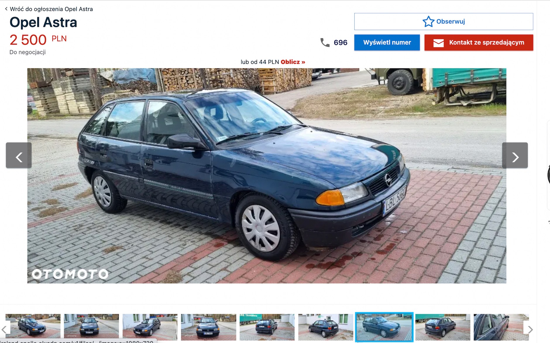 Opel Astra – oferta z Otomoto