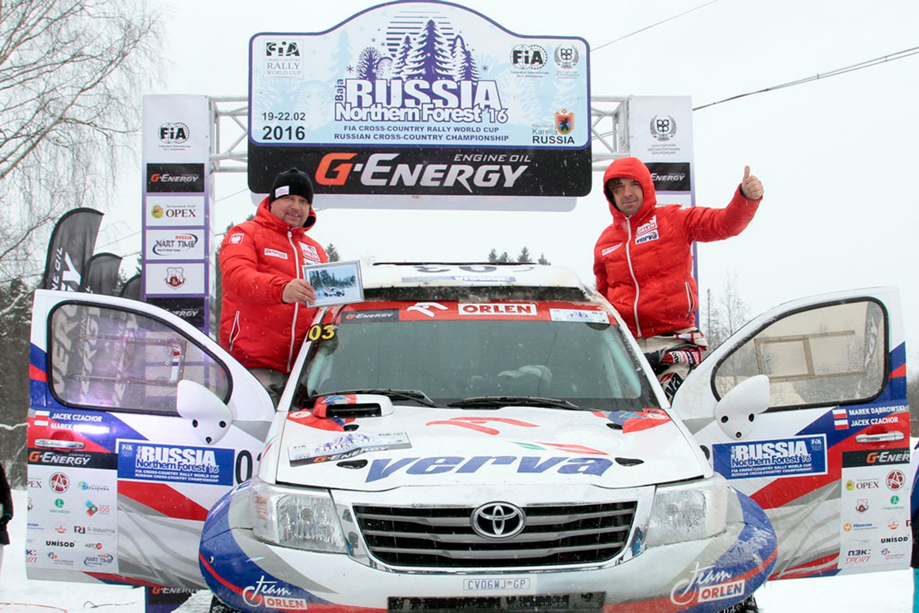 Baja Russia Northern Forest - rajd zimowy