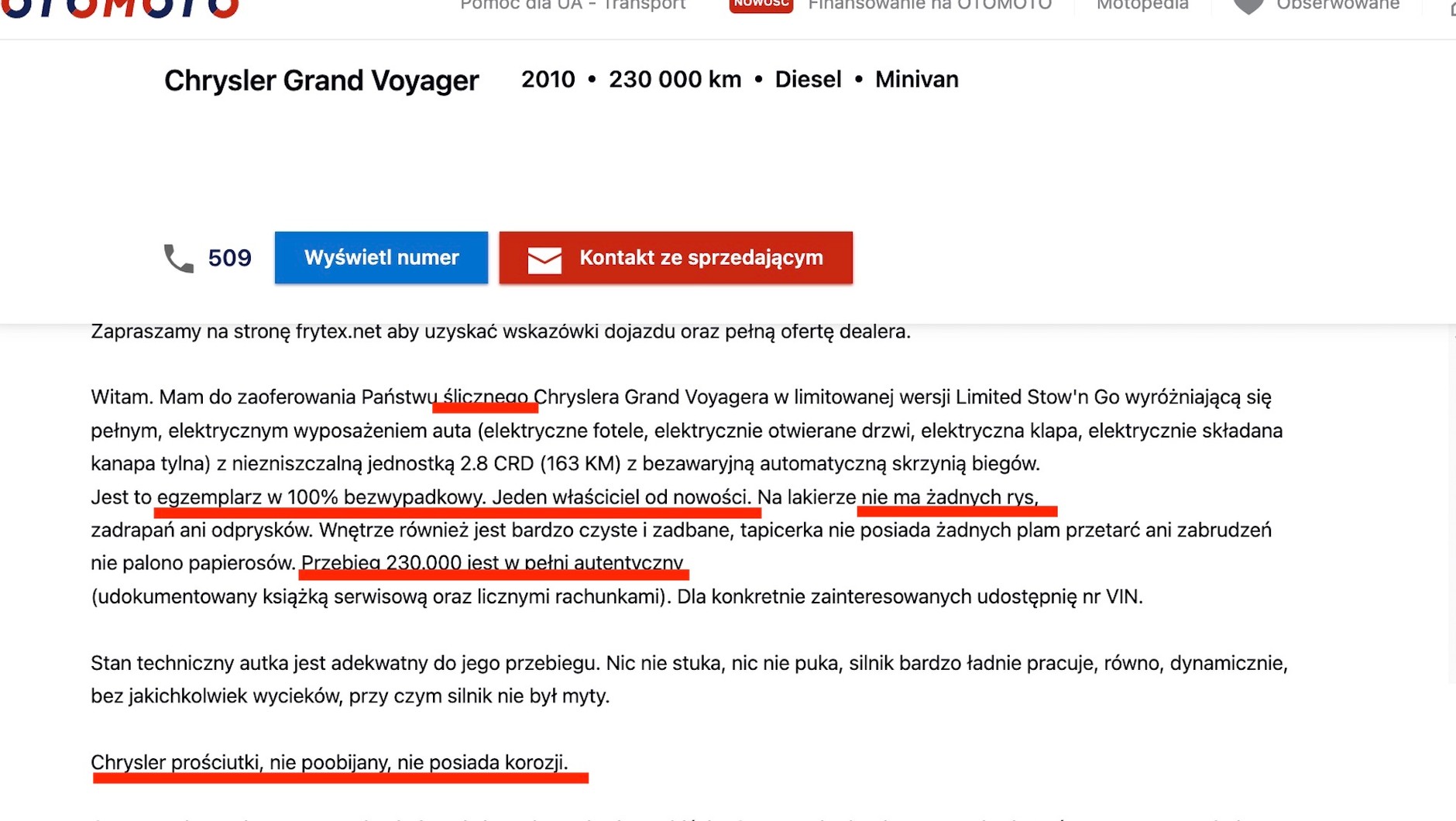 Auto z ogłoszenia – idealne, bezwypadkowe