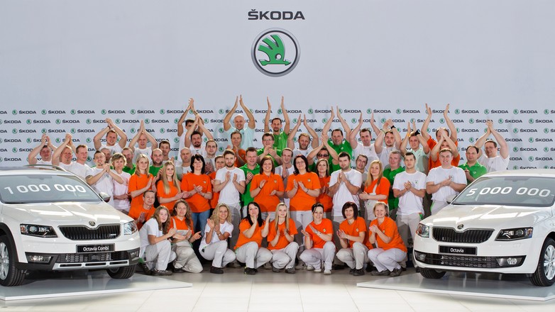 1 mlnskoda Octavia trzeciej generacji