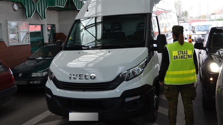 Straż Graniczna odzyskała Iveco skradzione we Francji