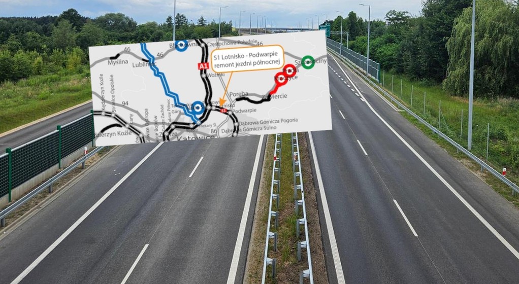 Wyremontowany odcinek drogi S1 Podwarpie - Lotnisko