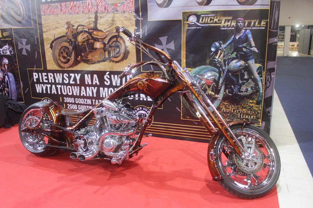 Wystawa motocykli w Nadarzynie – customy