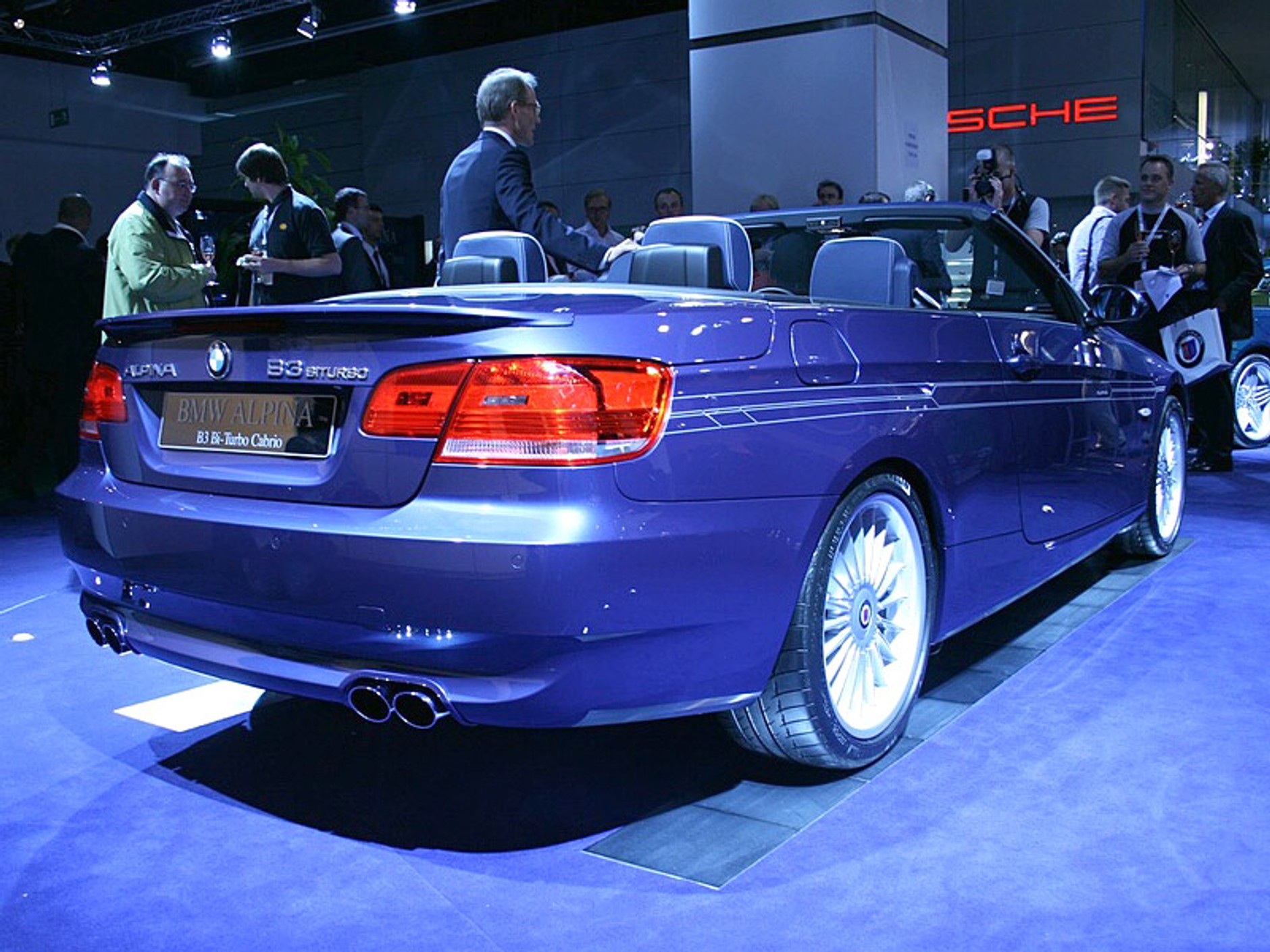 IAA Frankfurt 2007: Alpina B3 Bi-Turbo – sedan, coupe i kabrio