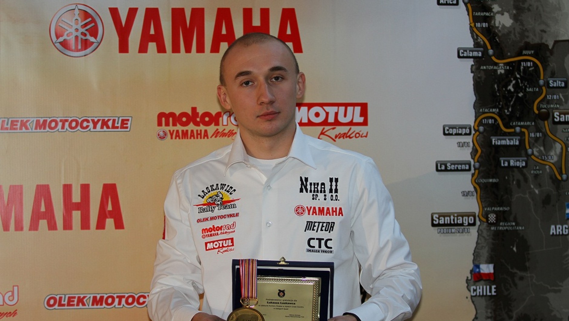 Rajd Dakar 2013: Łaskawiec z nr. 3