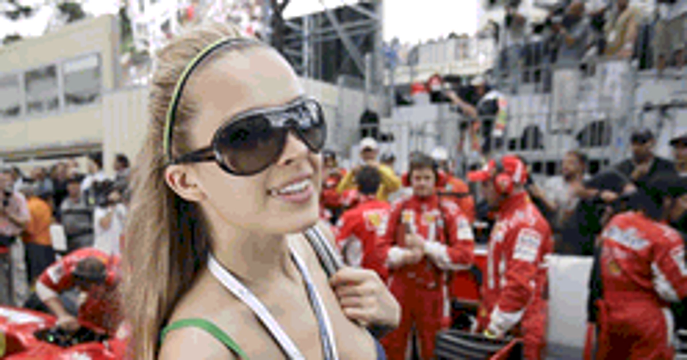 Grand Prix Monaco 2007: dziewczyny, gwiazdy filmu i F1 fotografował Jiří Křenek