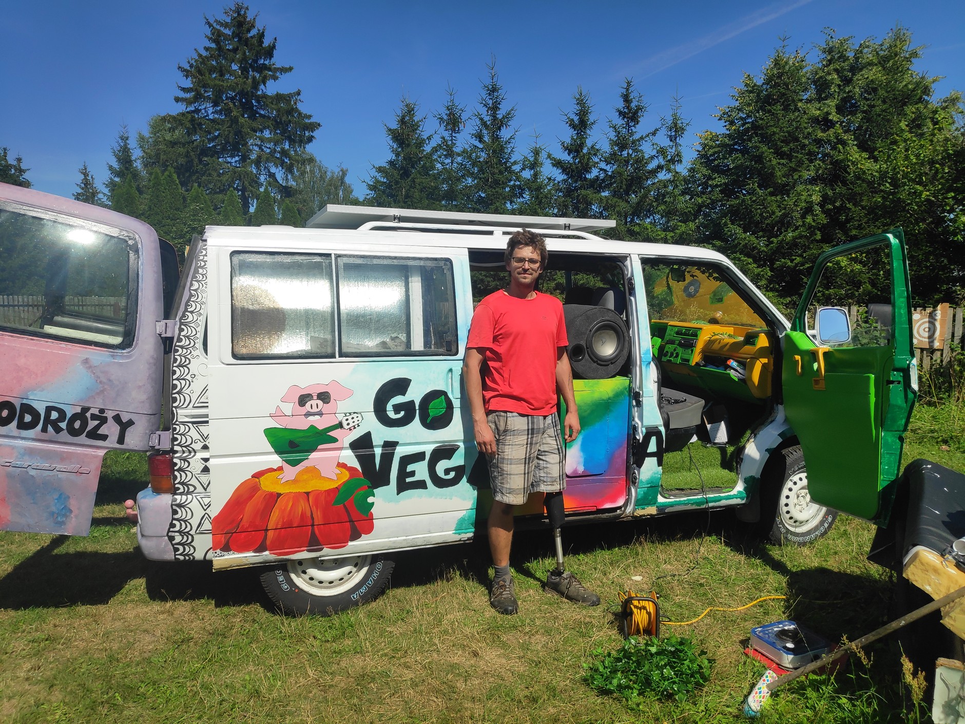 Kamper na bazie Volkswagena T4