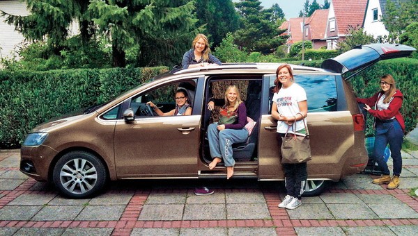 Seat Alhambra 2.0 TDI - Van na długie podróże