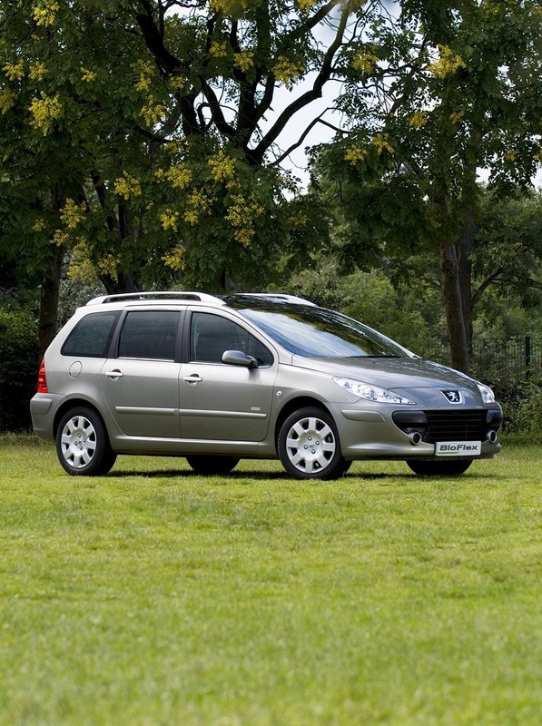 Peugeot 307 BioFlex – model zasilany E85 w drodze do Europy