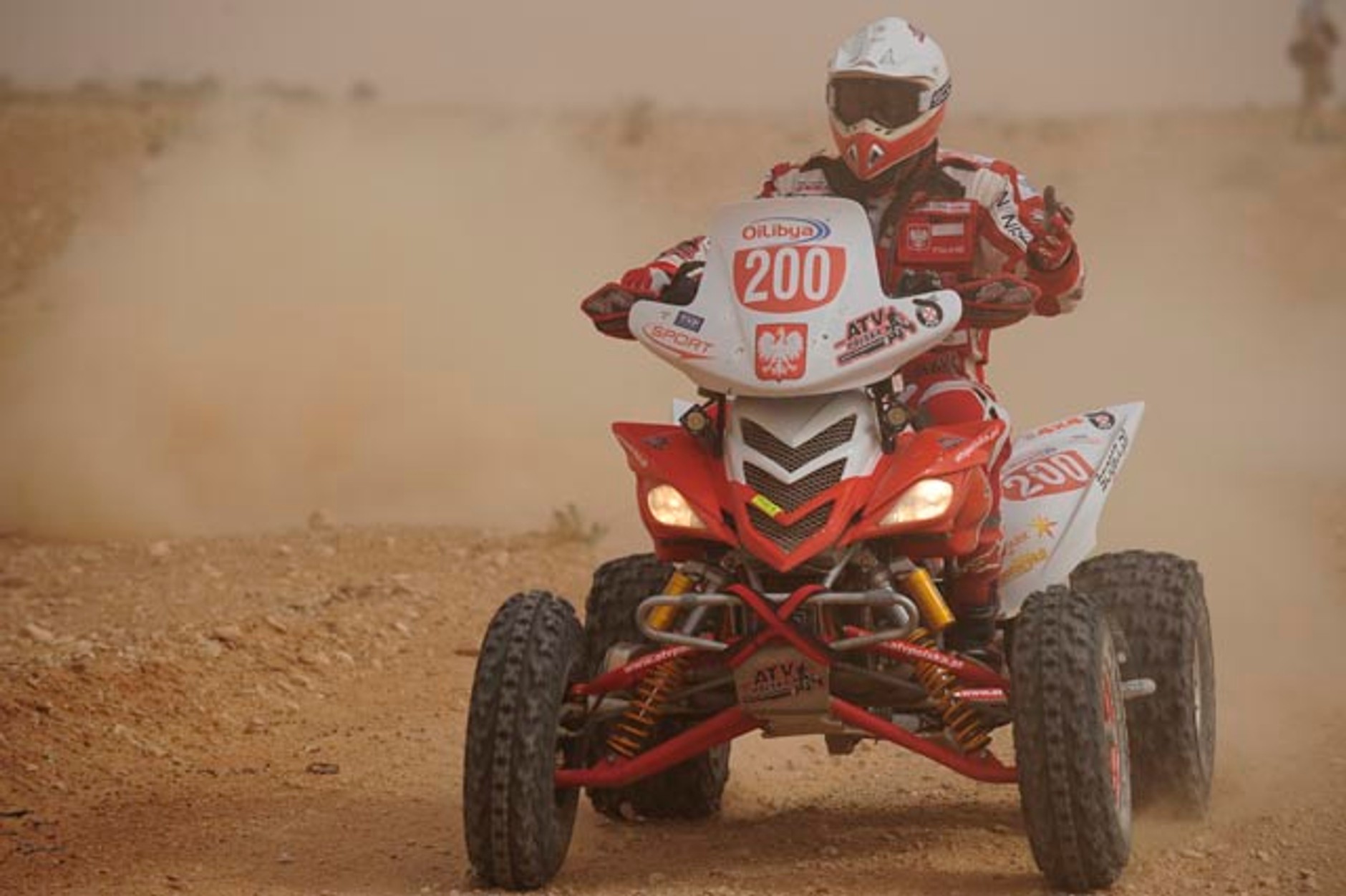 Rajd Tunezji 2010: Rafał Sonik umacnia pozycję lidera (3. etap)