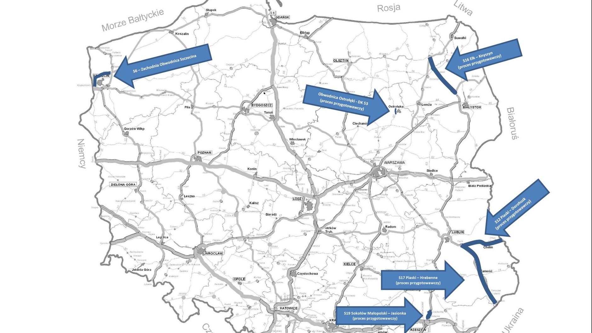 Nowe inwestycje drogowe