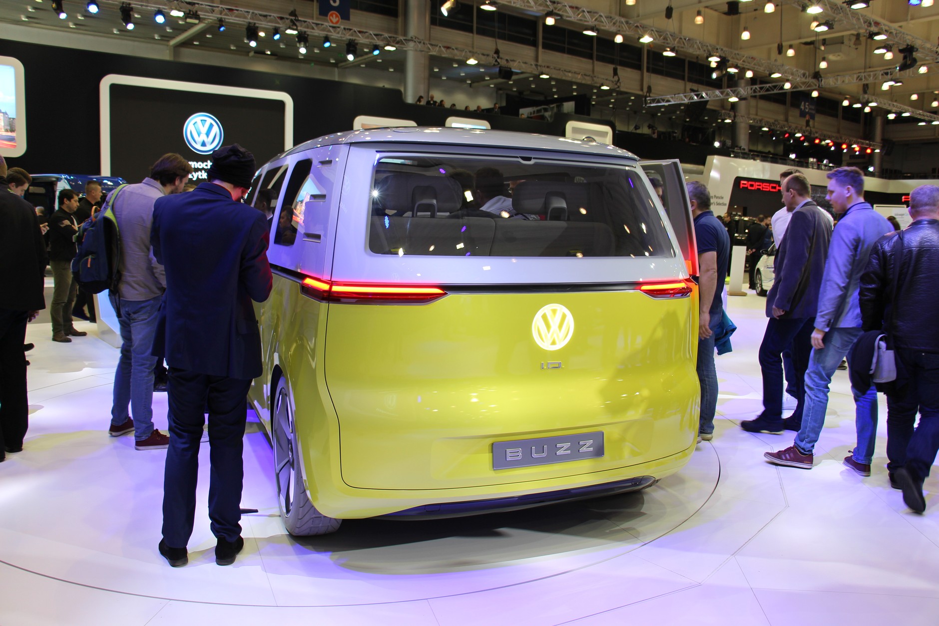 Volkswagen I.D. Buzz podczas Poznań Motor Show