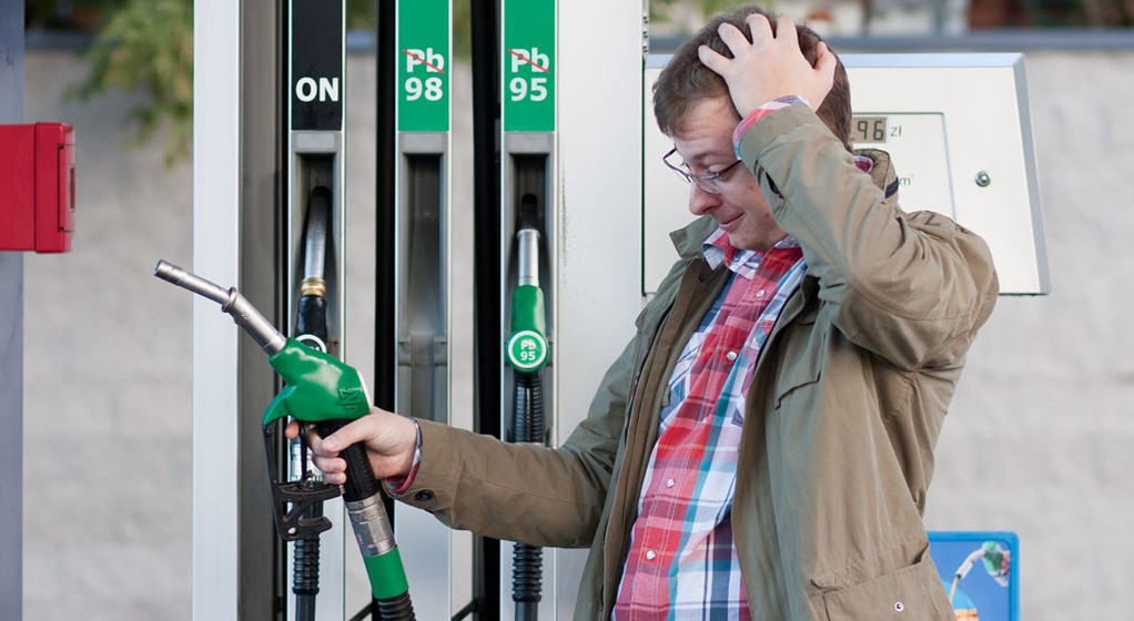 Pomyłka przy tankowaniu