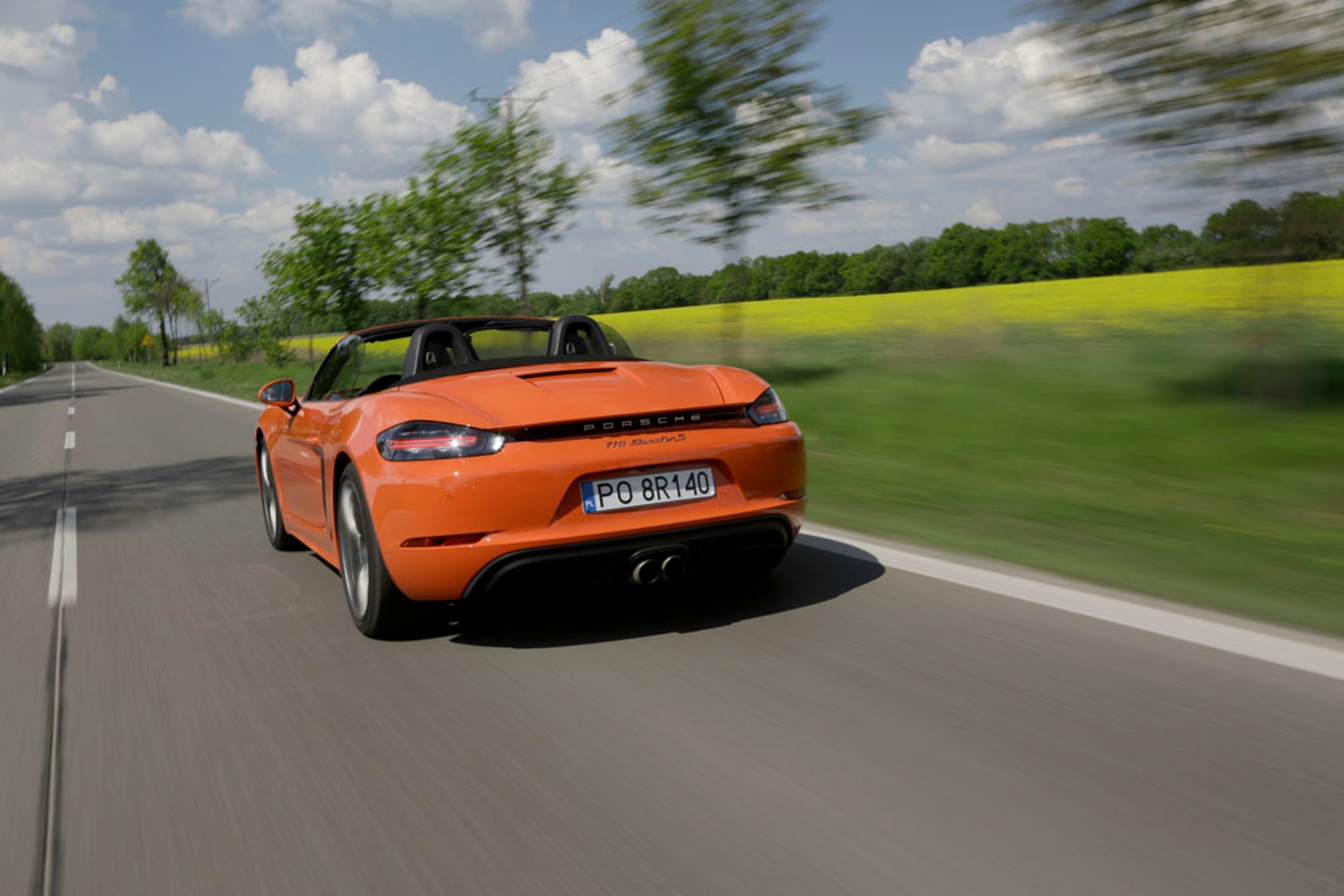 Porsche 718 Boxster S - mniej cylindrów, więcej mocy