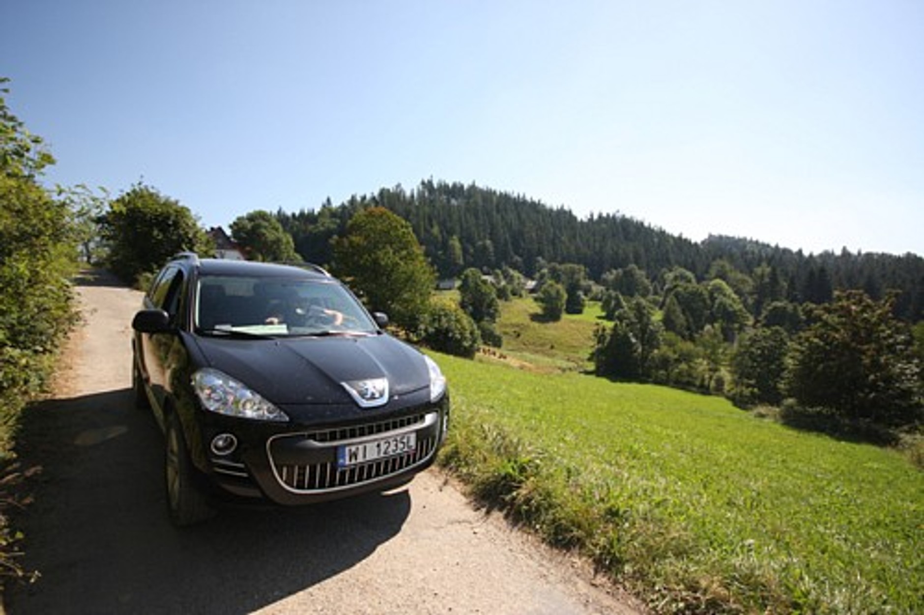 Peugeotem 4007 po Beskidzie żywieckim