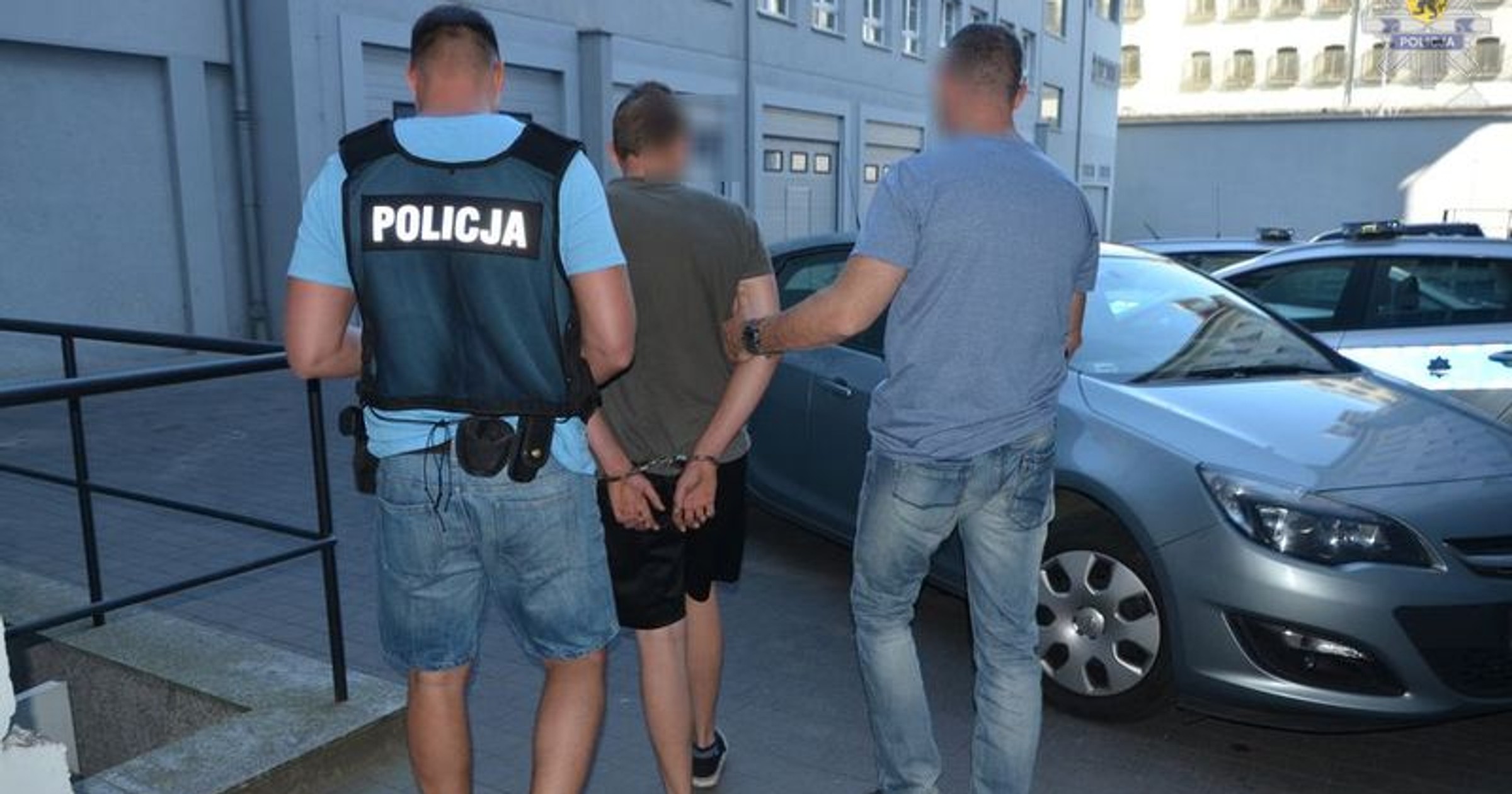 Pijany Ukrainiec jeździł samochodem po molo