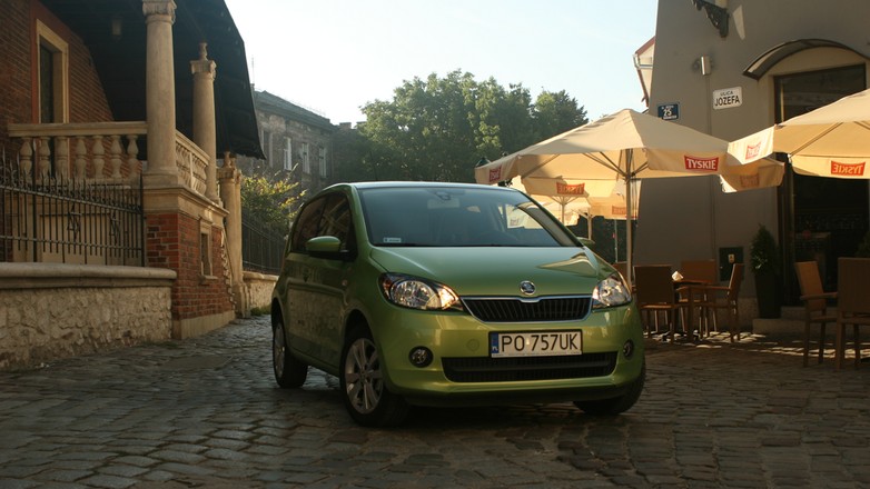 Skoda Citigo w mieście
