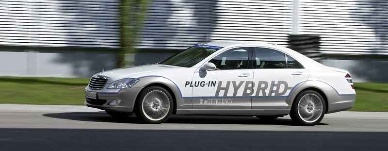 IAA Frankfurt 2009: Mercedes - superoszczędny Vision S 500 plug-in HYBRID
