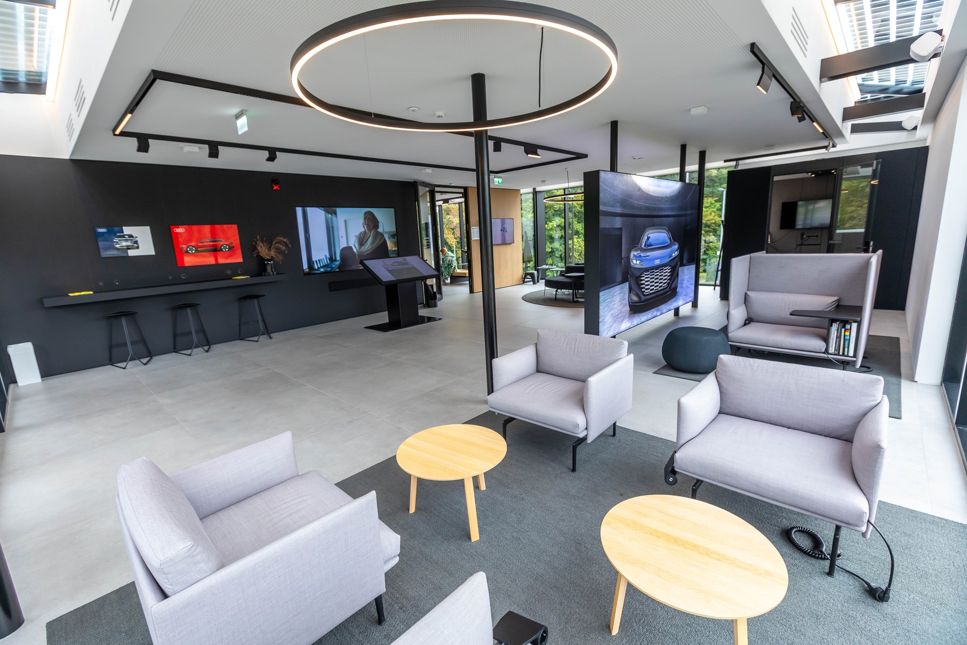 Hub ładowania Audi w Norymberdze w Niemczech