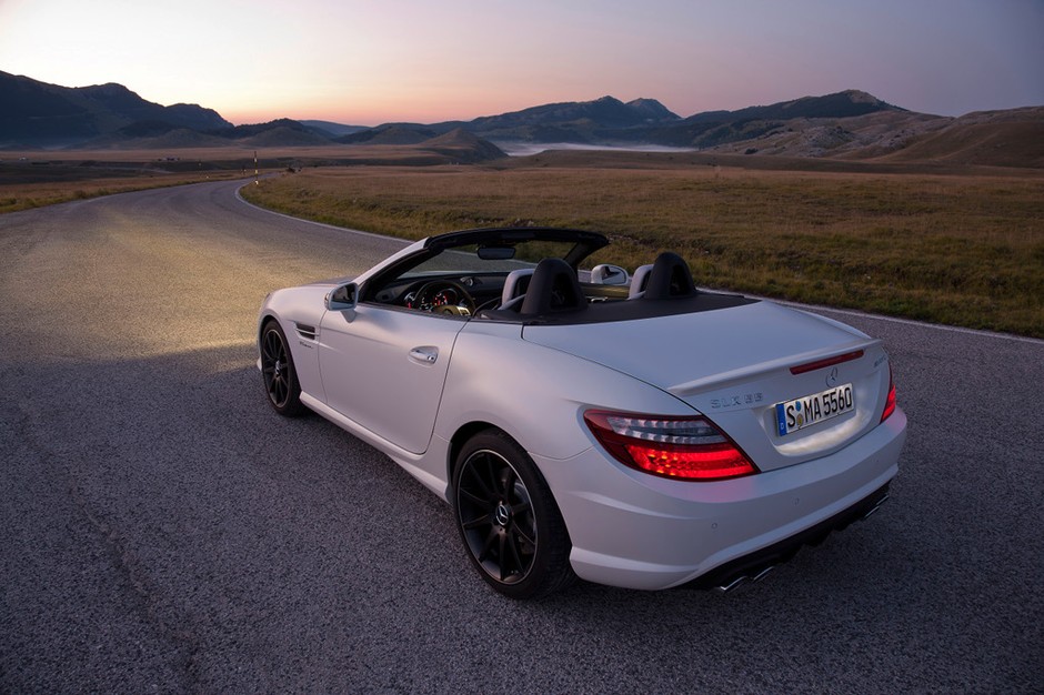 Mercedes SLK 55 AMG: mocny zawodnik