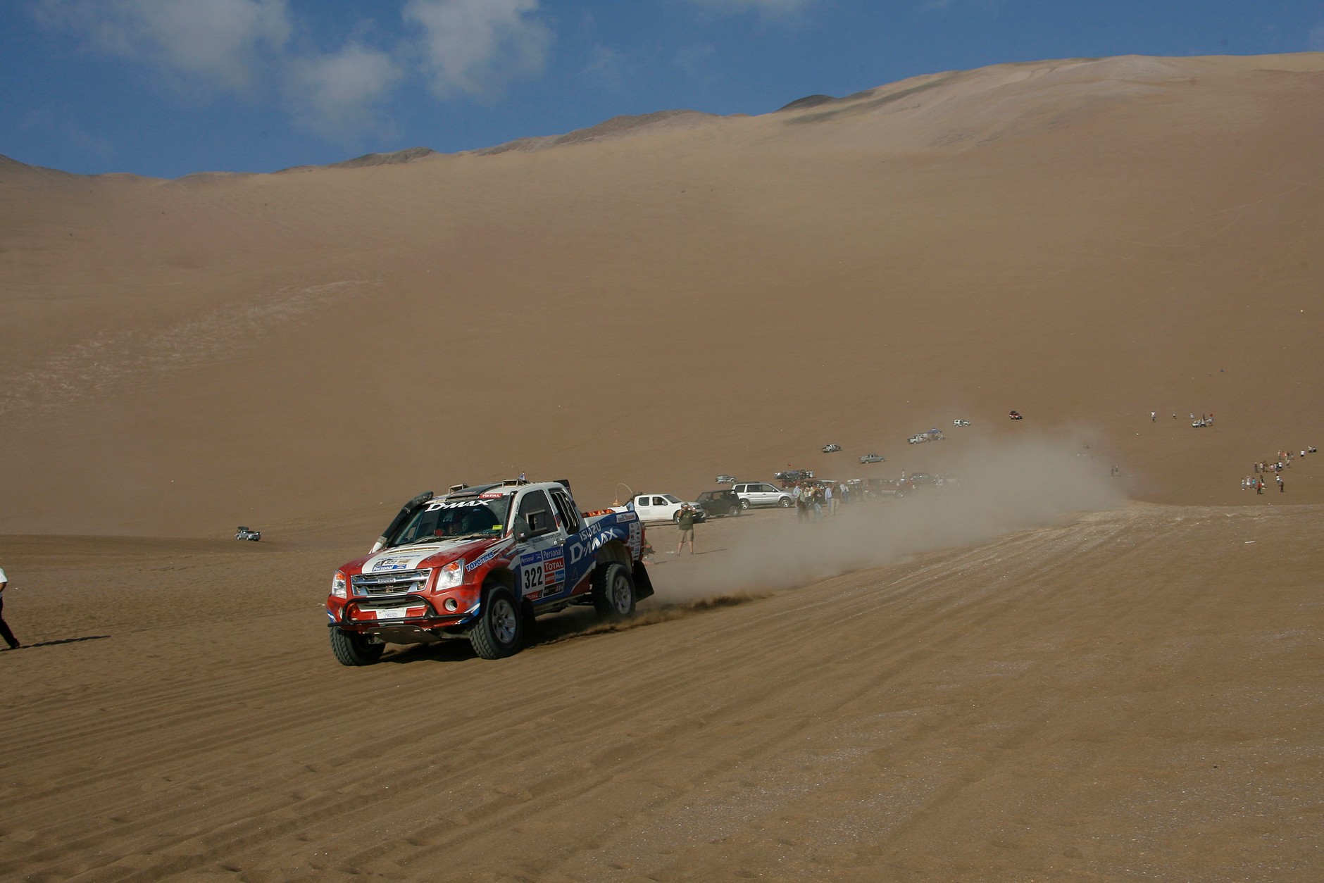 Rajd Dakar 2011: dobra postawa Polaków, Hołowczyc z otwartymi drzwiami (5.etap, wyniki, fot. Willy Weyens)