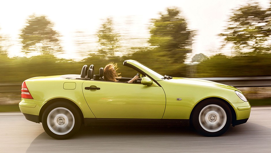 Mercedes SLK 230 Kompressor - roadster z wygodnym wnętrzem