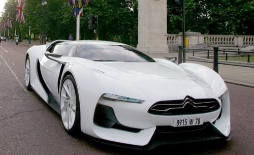 Citroen GT - Supersamochód na ulicach Londynu (wideo)