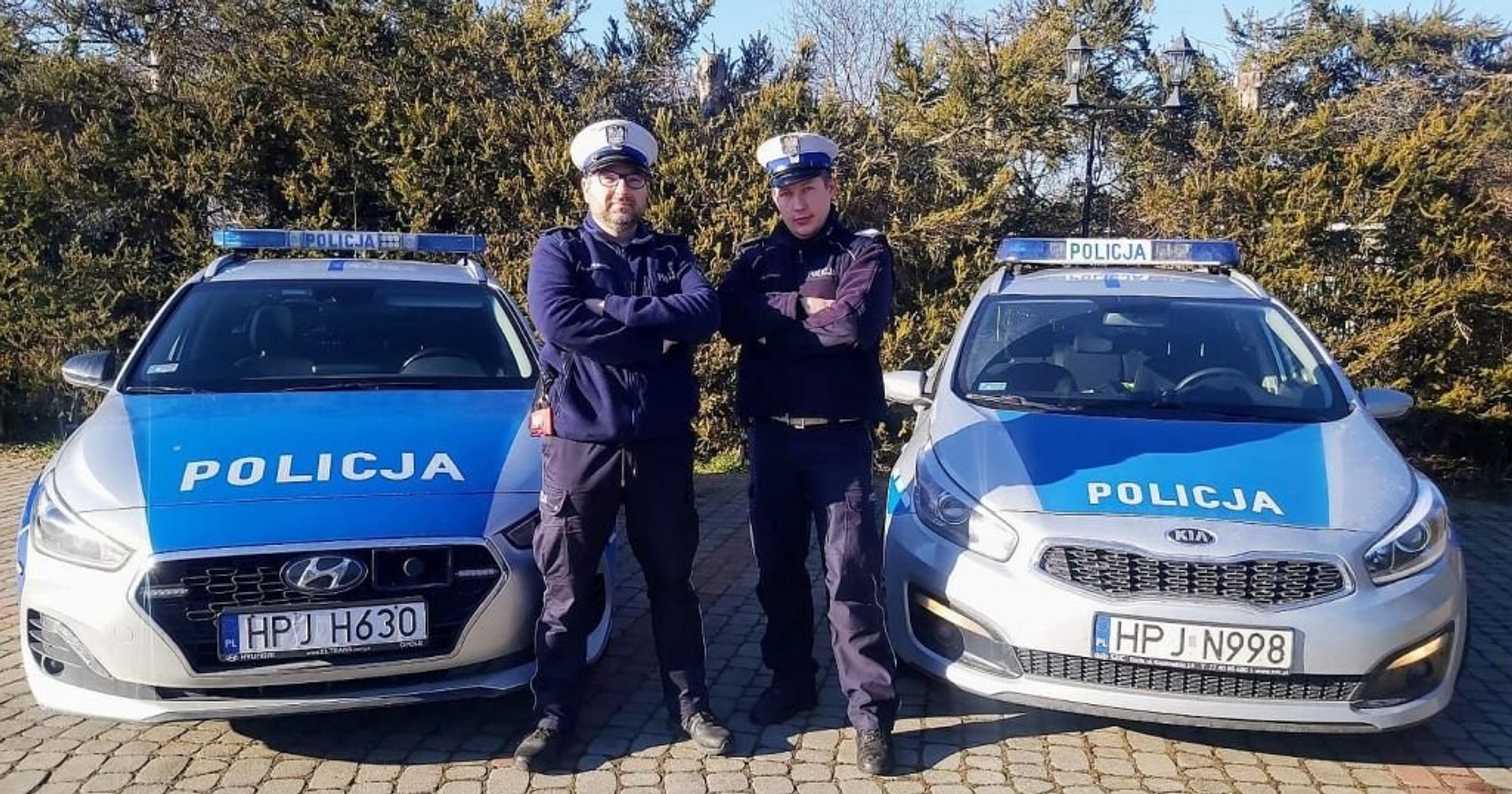 Policjanci uratowali życie obywatelce Ukrainy