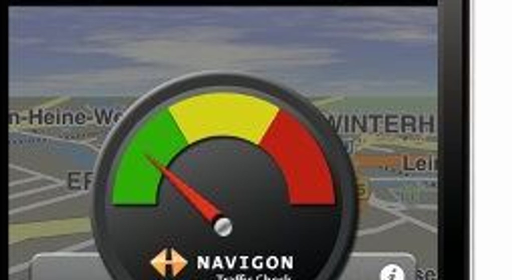 iPhone z nowymi mapami od Navigona