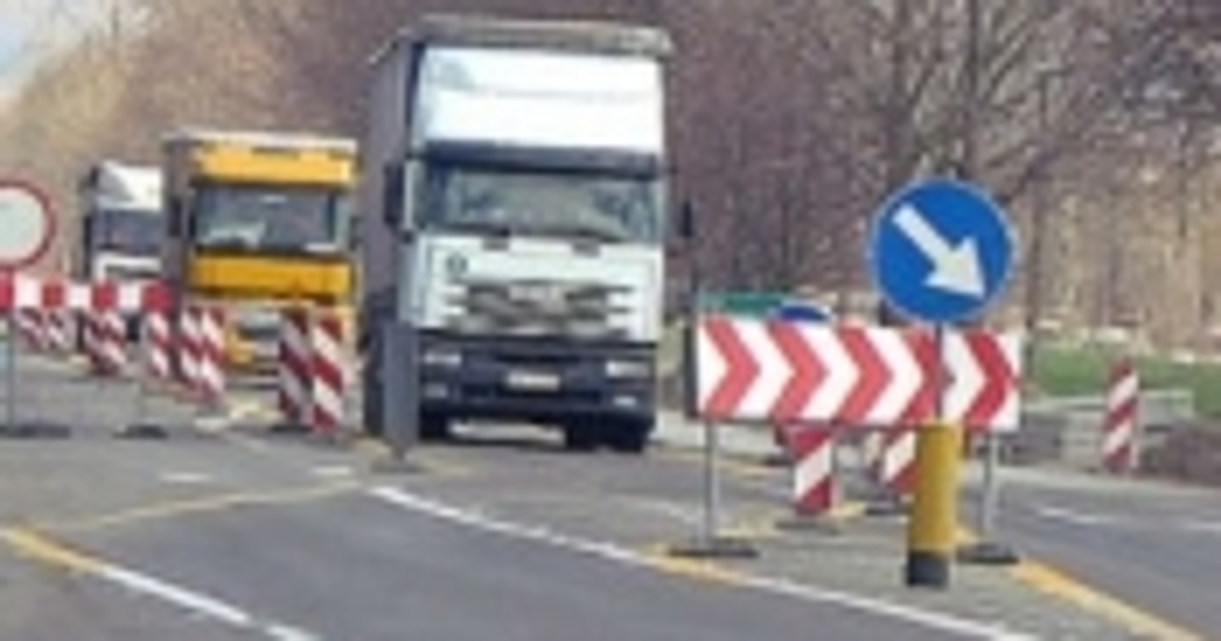 Utrudnienia na siódemce