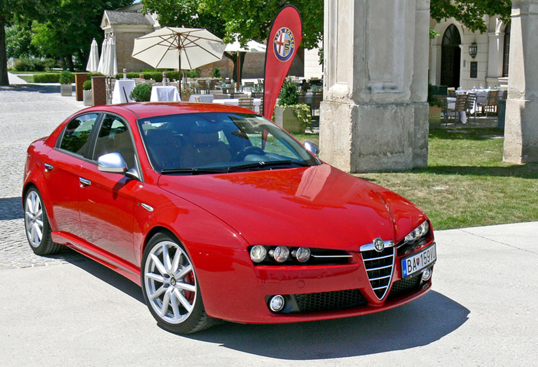 Alfa Romeo 159 Ti 1.75 TBi: pierwsze wrażenia z jazdy (fotogaleria)