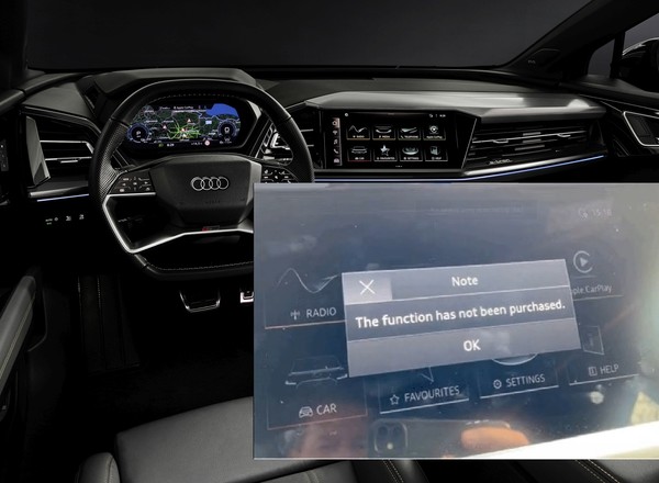 Plastikowe zaślepki to przeszłość. Audi przypomni, że nie dokupiłeś opcji