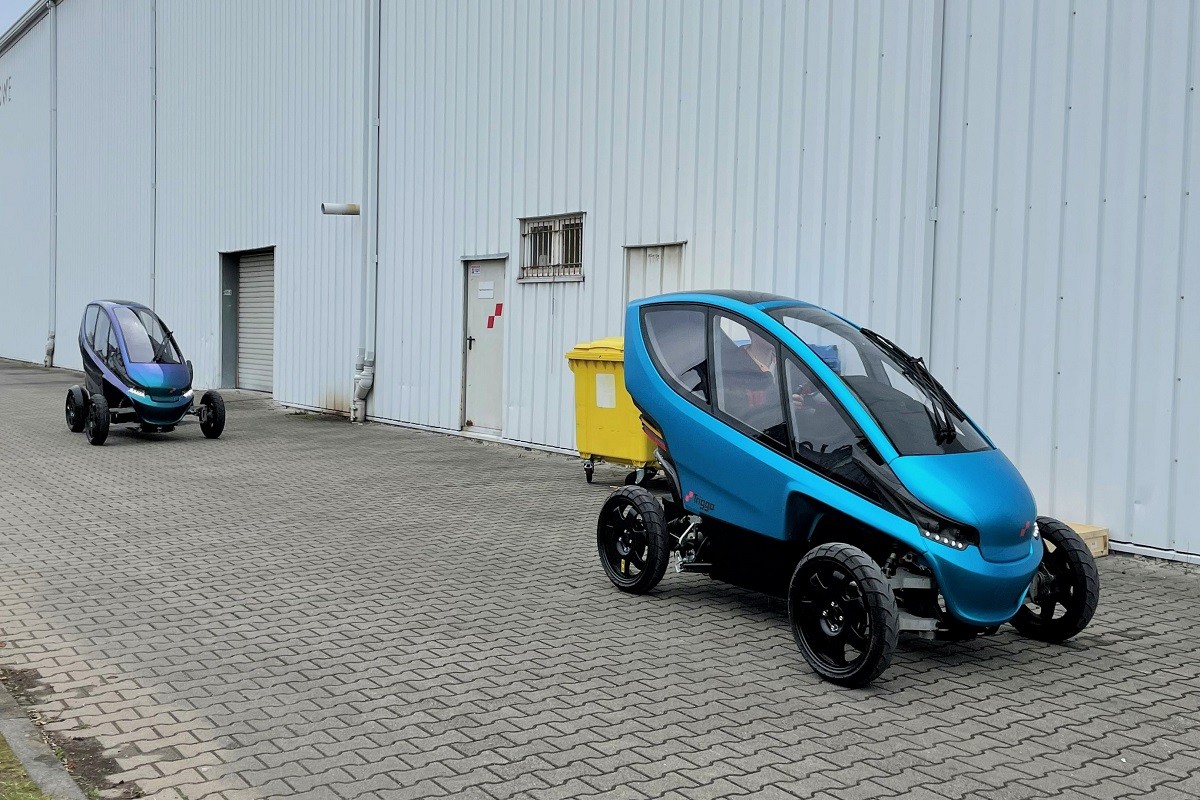 Prototypy polskiego mikropojazdu Triggo
