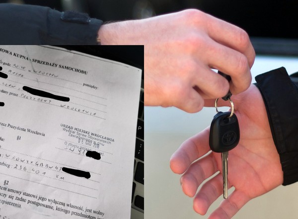Sprzedał swój samochód, a potem dostał 5200 zł kary z winy kupca