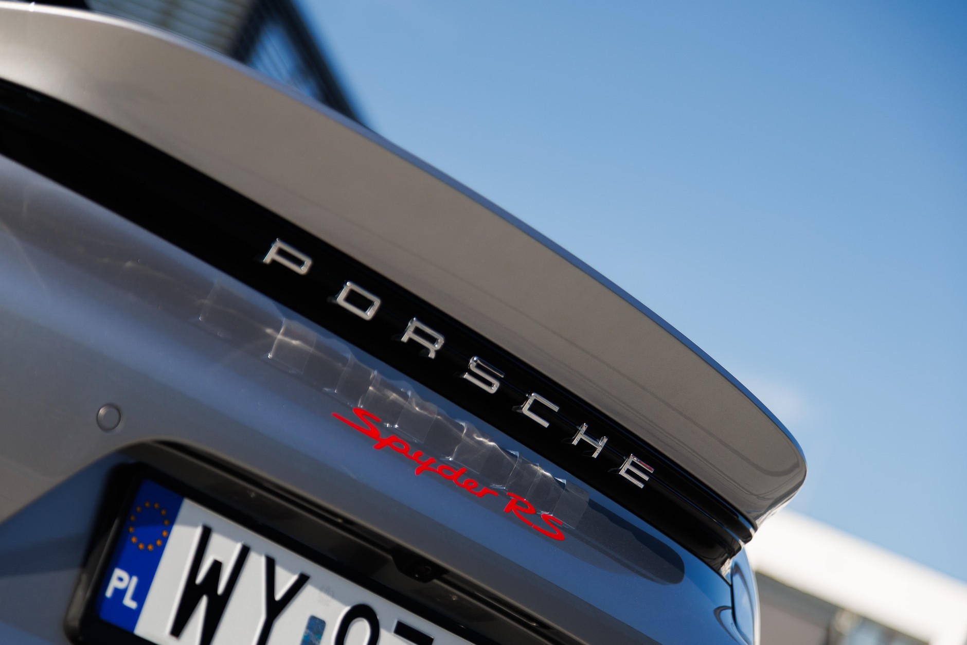 2025 porsche 718 Spyder RS