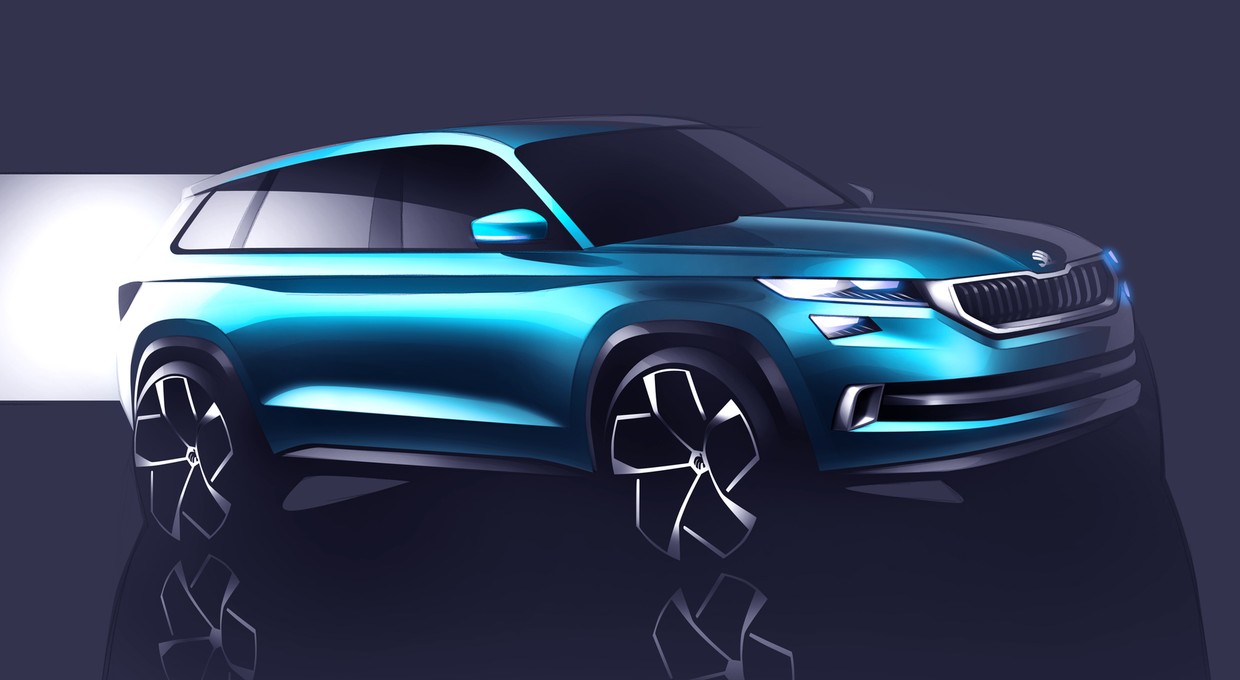 Genewa 2015: Skoda VisionS - koncepcyjny SUV