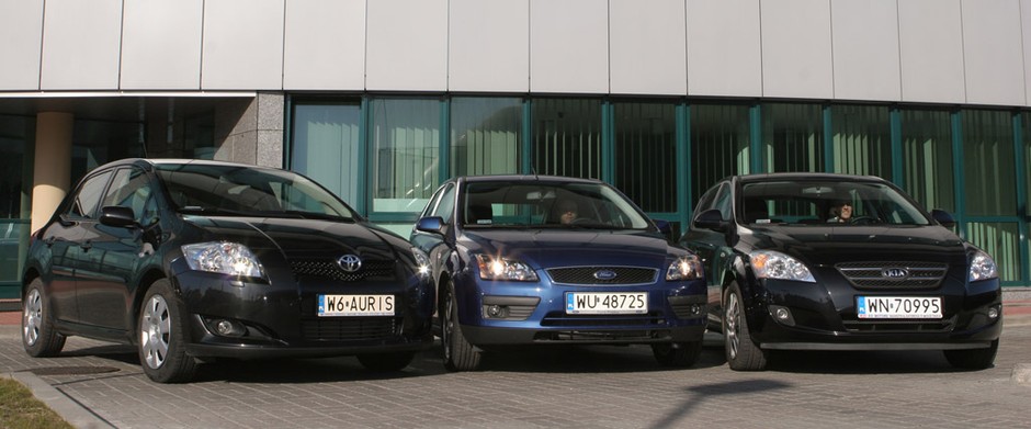 Ford Focus kontra Kia ceed i Toyota Auris: czy każdy sposób na oszczędzanie jest dobry?