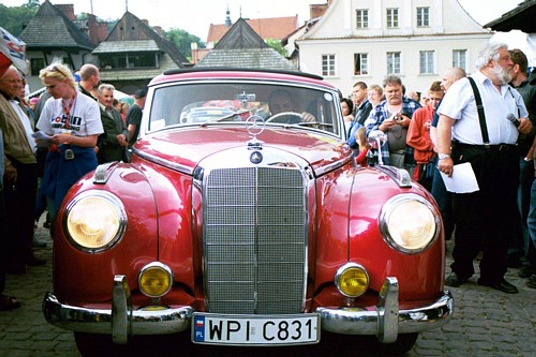 Rajd pojazdów zabytkowych w Kazimierzu Dolnym
