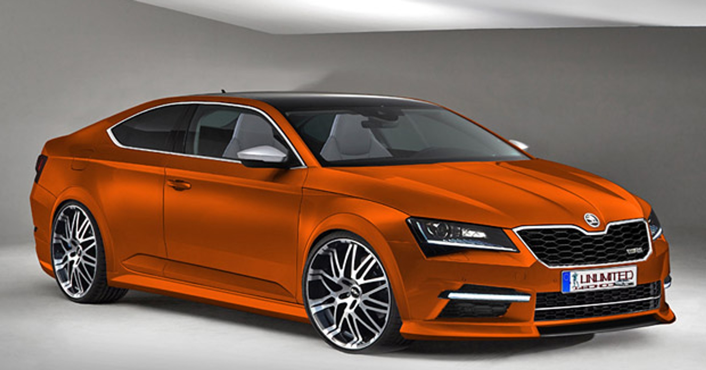 Skoda Tudor - wizualizacja