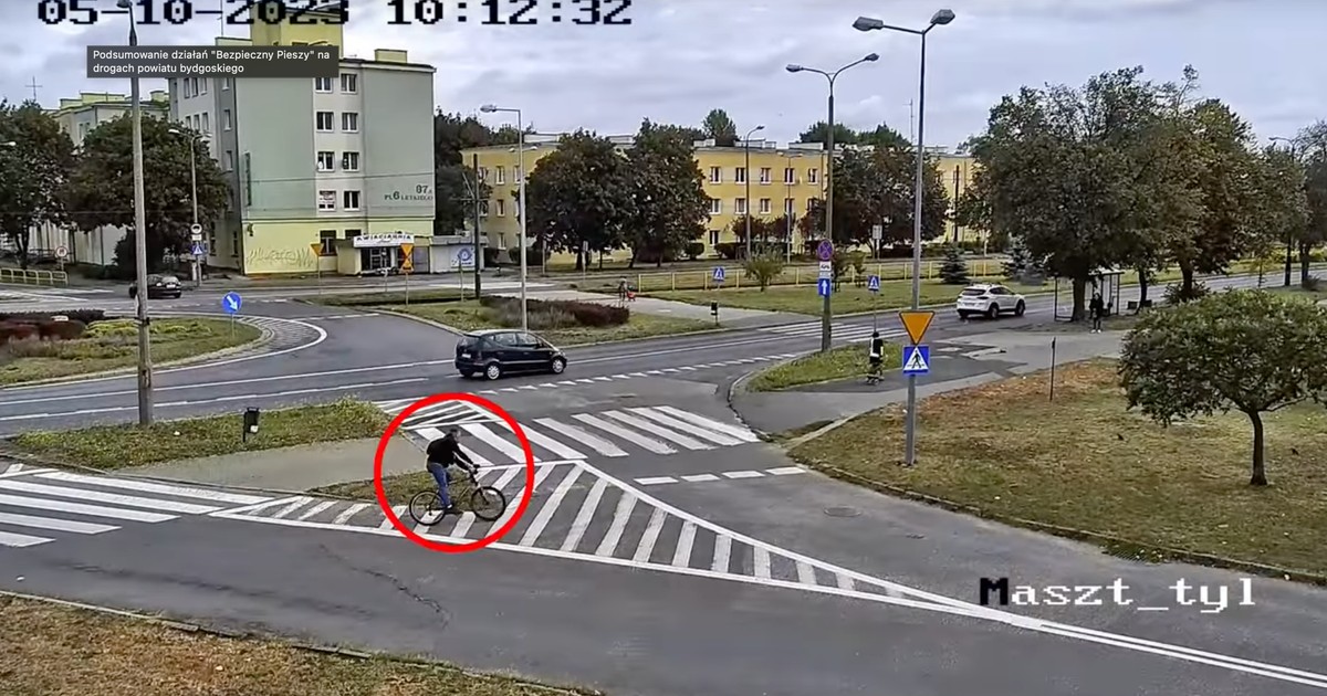 Policjanci z Bydgoszczy skorzystali z mobilnego centrum monitoringu. Kierowcy i piesi byli bez szans