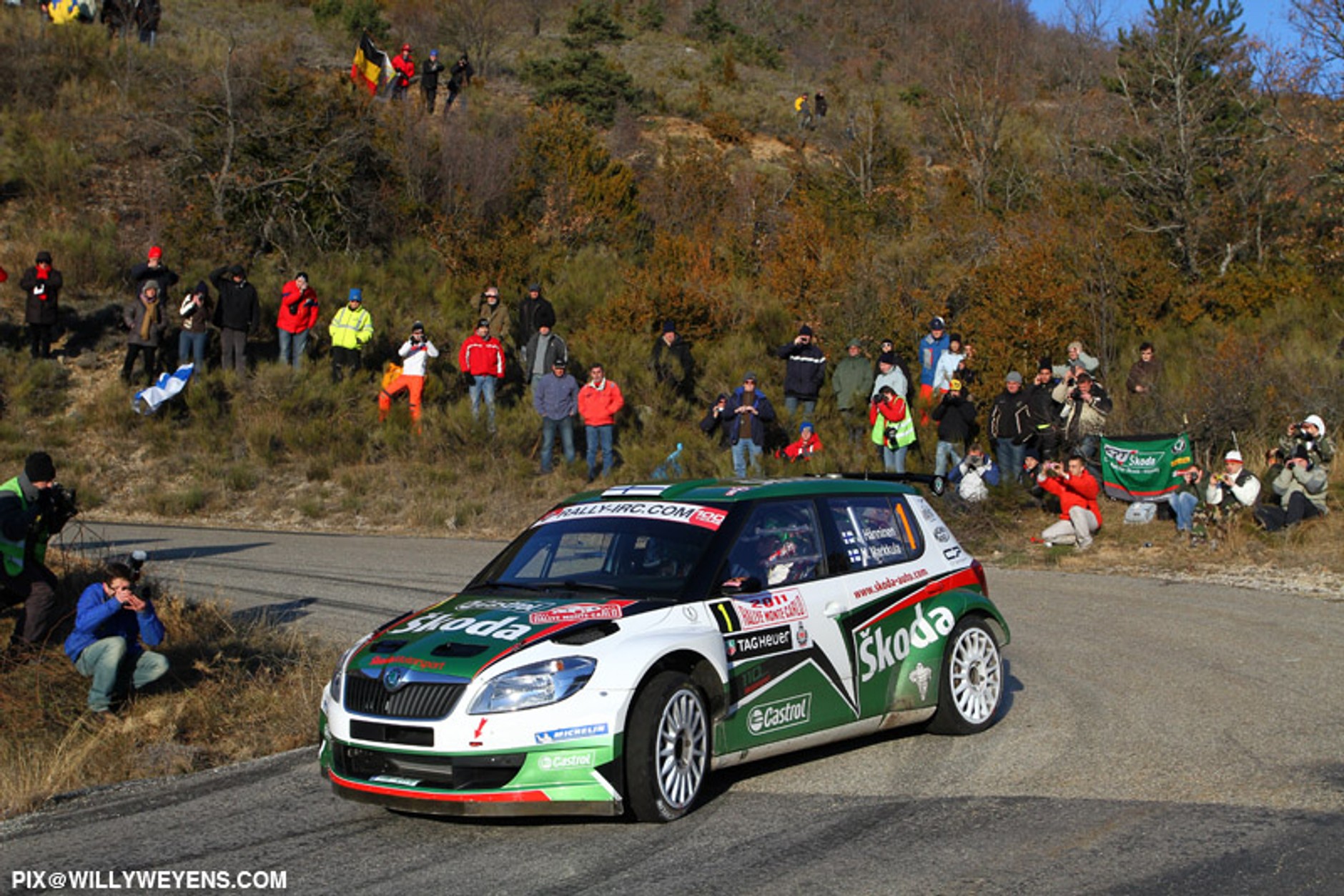 Mistrz Polski wygrał Rajd Monte Carlo - fot. Willy Weyens