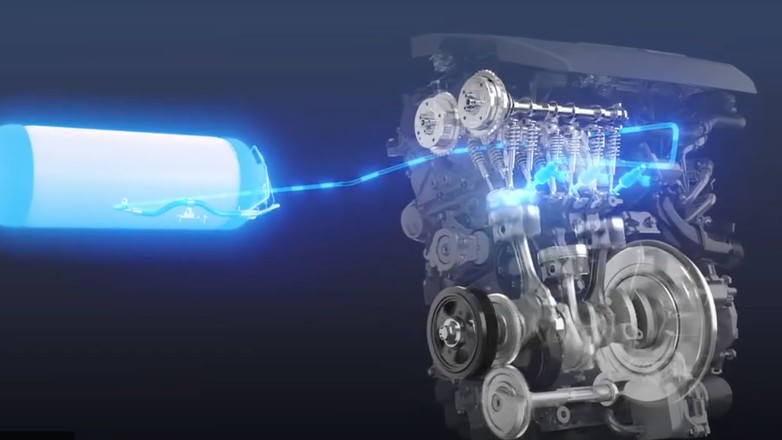 Toyota testuje silnik tłokowy na wodór