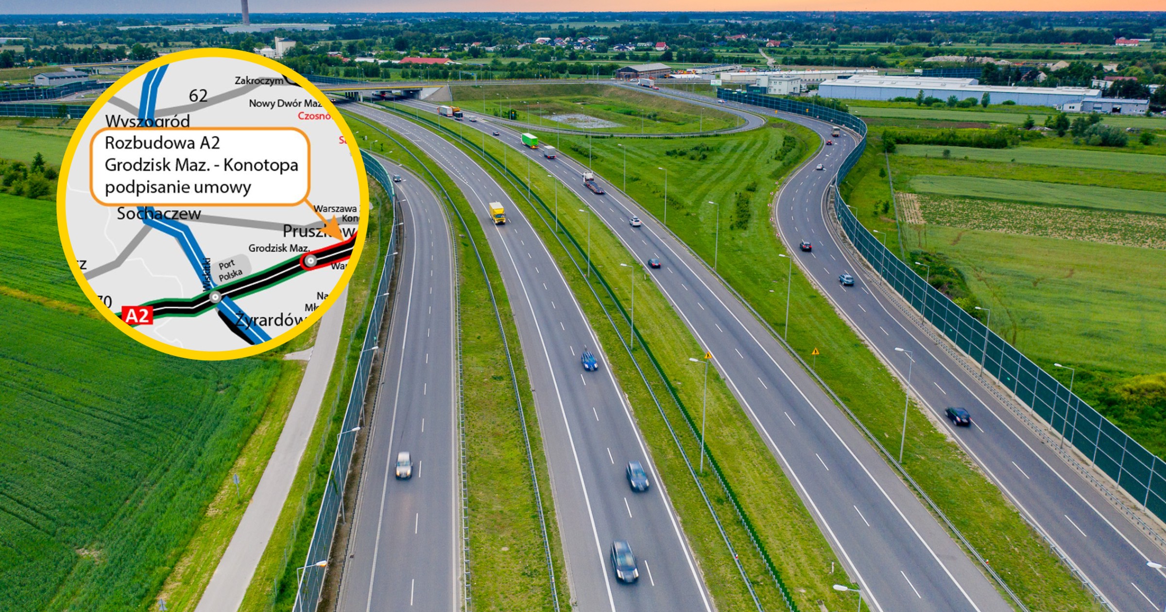 Autostrada A2 - rozbudowa o trzeci i czwarty pas