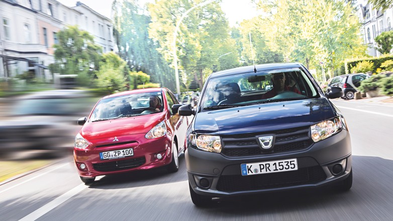 Dacia Sandero i Mitsubishi Space Star