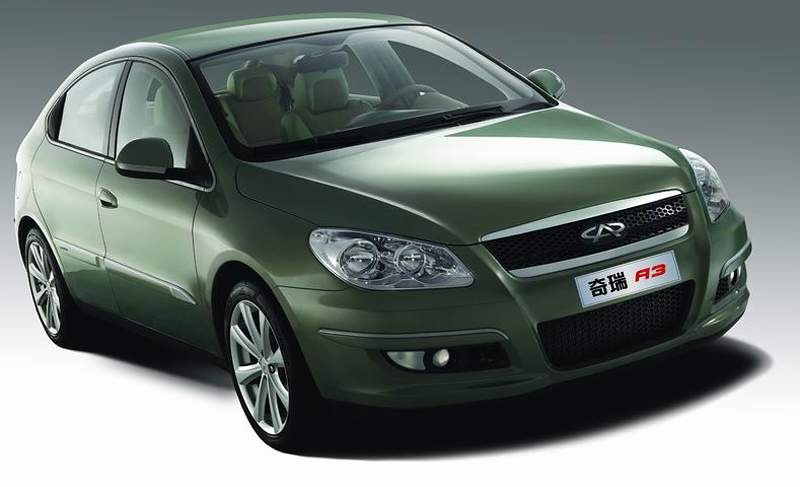 Pekin 2006: Chery A3 z designem Pininfariny