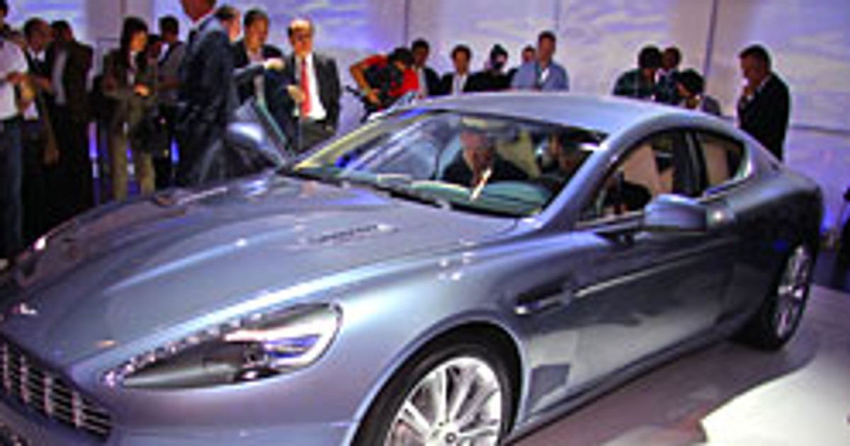 IAA Frankfurt 2009: Aston Martin Rapide – pierwsze wrażenia, fotogaleria
