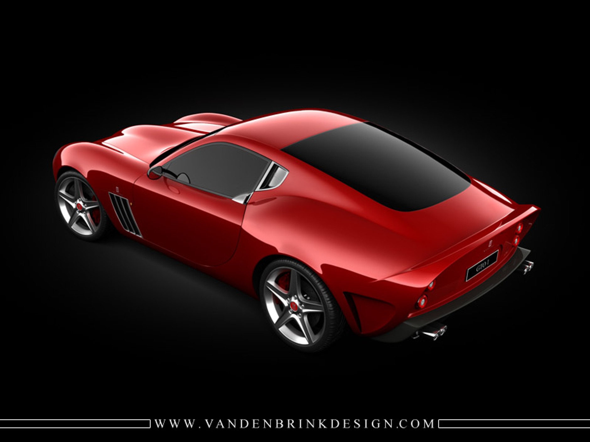 Vandenbrink Design GTO: ukłon w stronę Ferrari 250 GTO (+ wideo)