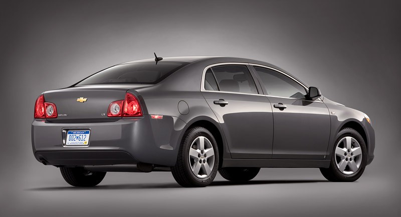 Chevrolet Malibu północnoamerykańskim samochodem roku 2008